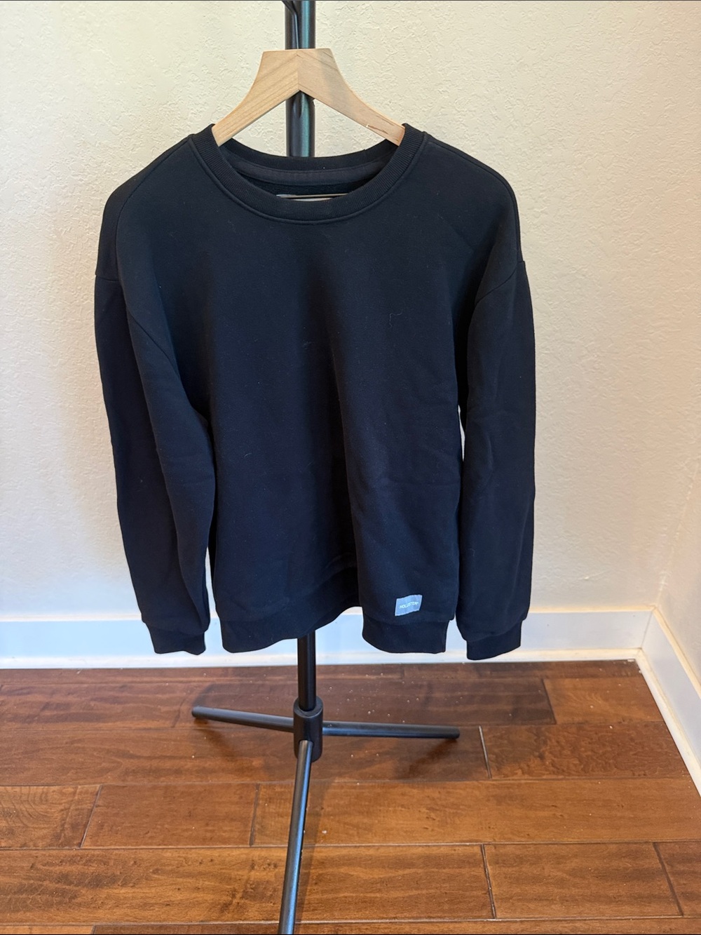 Hollister Black Crewneck Sweater